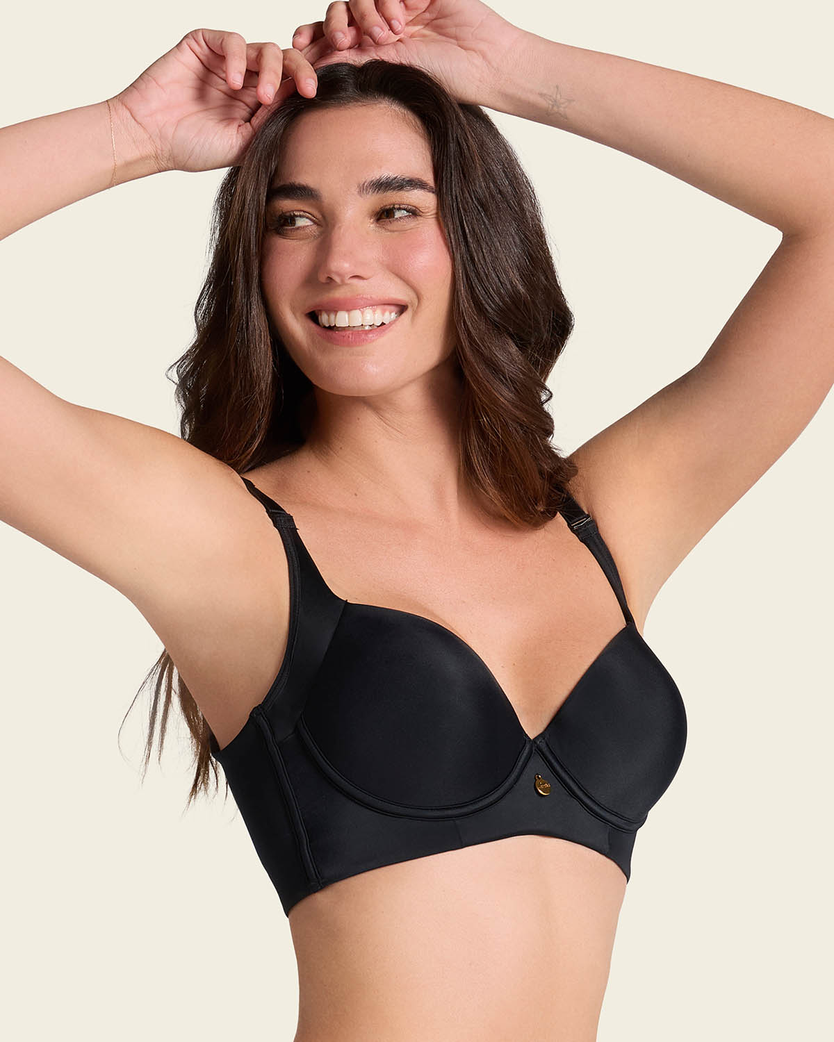 Back Smoothing Bra with Soft Full Coverage Cups