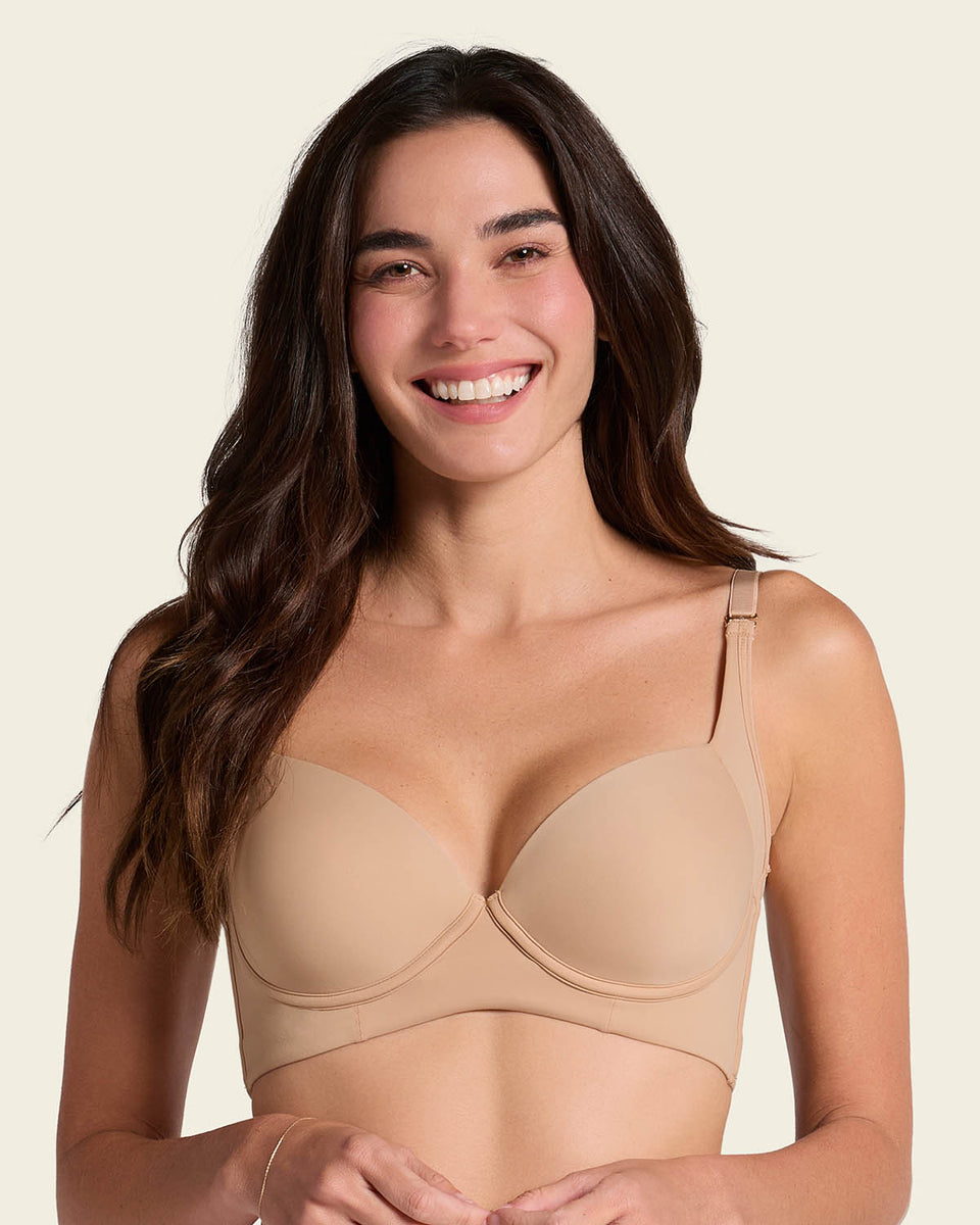 Back Smoothing Bra with Soft Full Coverage Cups