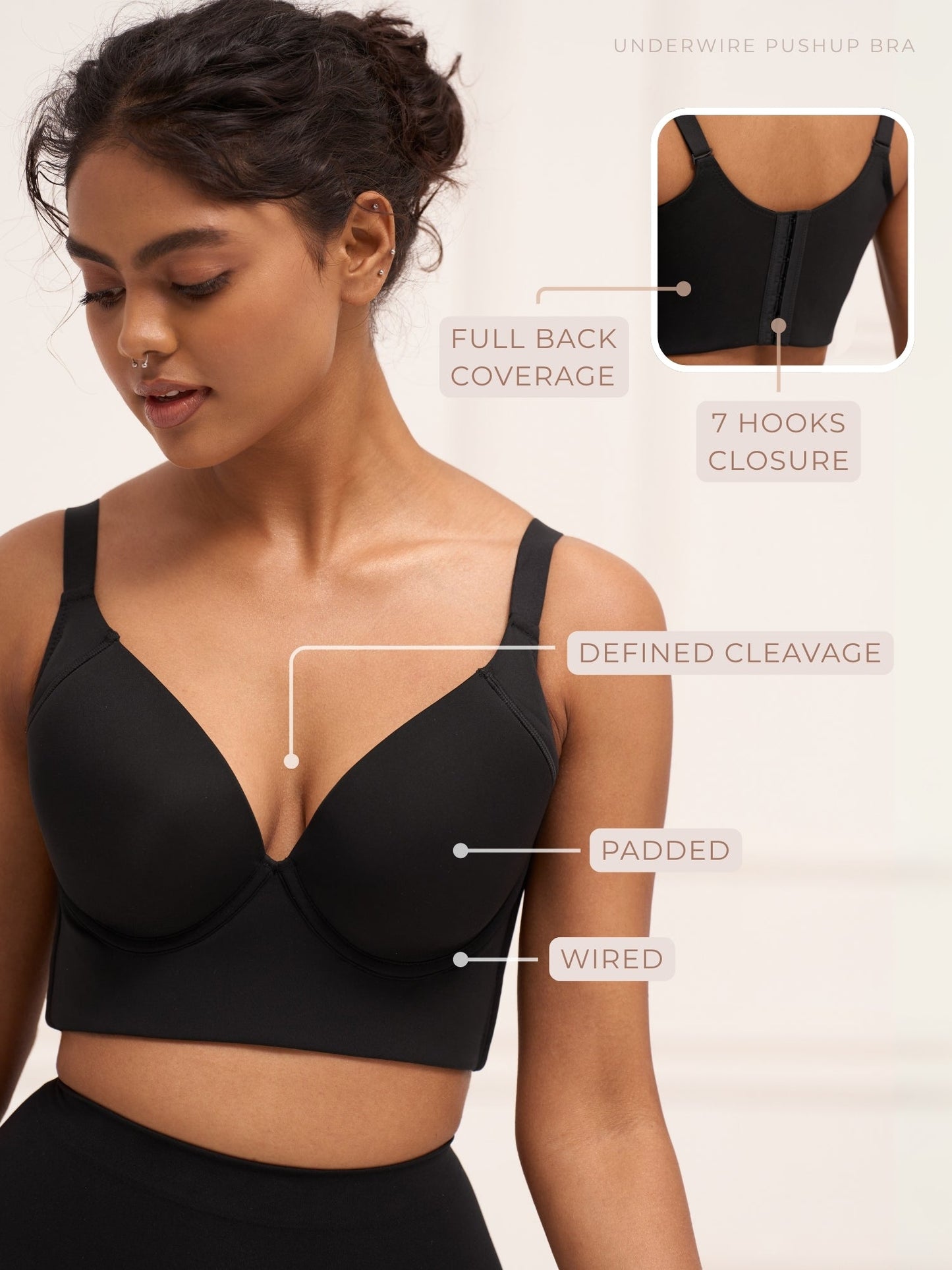 Underwire Push Up Bra